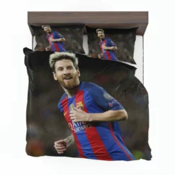 Lionel Messi UEFA Champions League Footballer Bedding Set 1