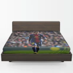 Lionel Messi keen sports Player Fitted Sheet 1