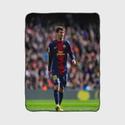 Lionel Messi keen sports Player Fleece Blanket 1