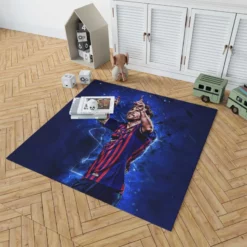 Lionel Messi professional sports Player Rug 1