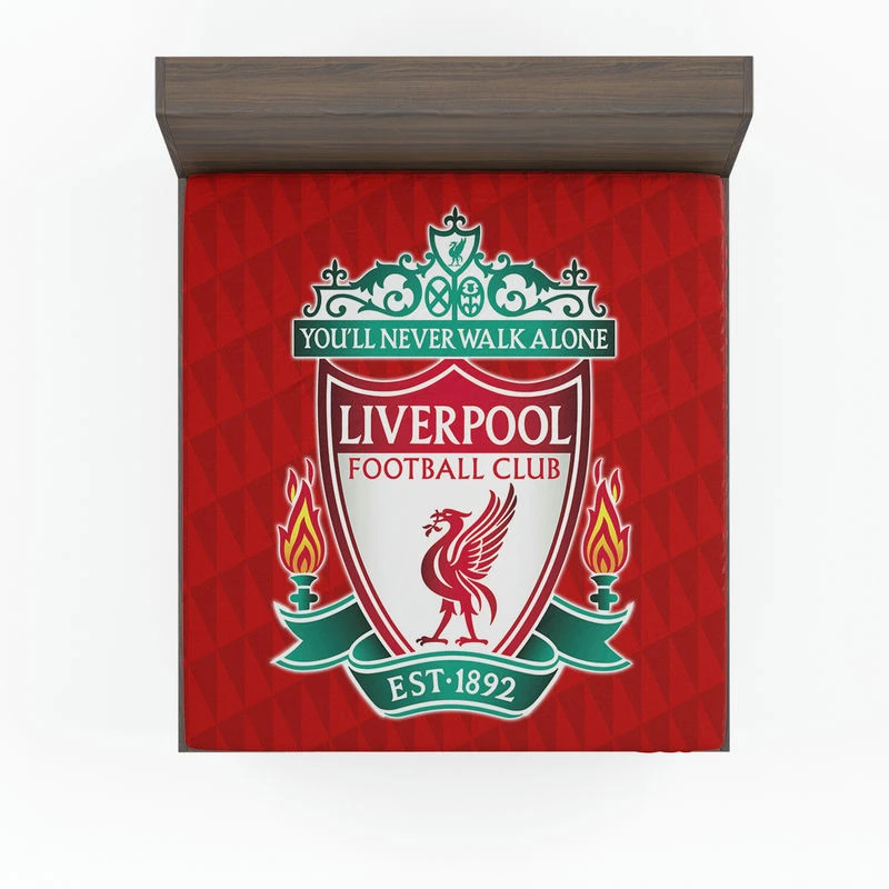 Liverpool FC Awarded English Football Club Fitted Sheet