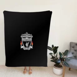 Liverpool FC Classic Football Club Fleece Blanket