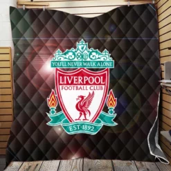 Liverpool FC Exciting Football Club Quilt Blanket