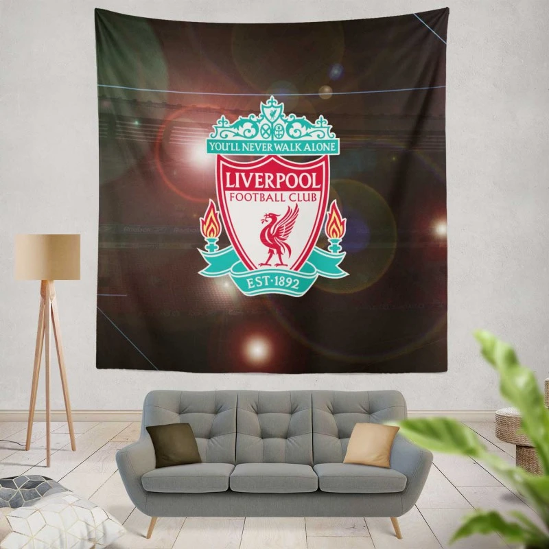 Liverpool FC Exciting Football Club Tapestry
