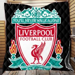 Liverpool FC Football Club Quilt Blanket