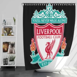 Liverpool FC Football Club Shower Curtain