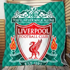 Liverpool FC The club competes in the Premier League Quilt Blanket