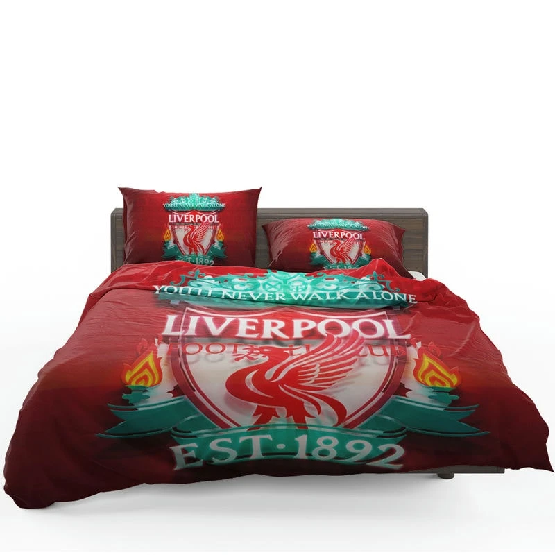 Liverpool Football Encouraging Football Club Bedding Set