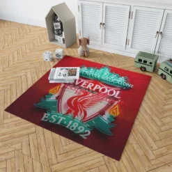 Liverpool Football Encouraging Football Club Rug 1