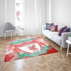 Liverpool Football Logo Rug 2