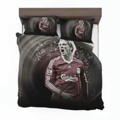 Liverpool Football Player Fernando Torres Bedding Set 1