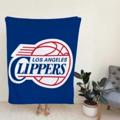 Los Angeles Clippers Excellent NBA Basketball Club Fleece Blanket