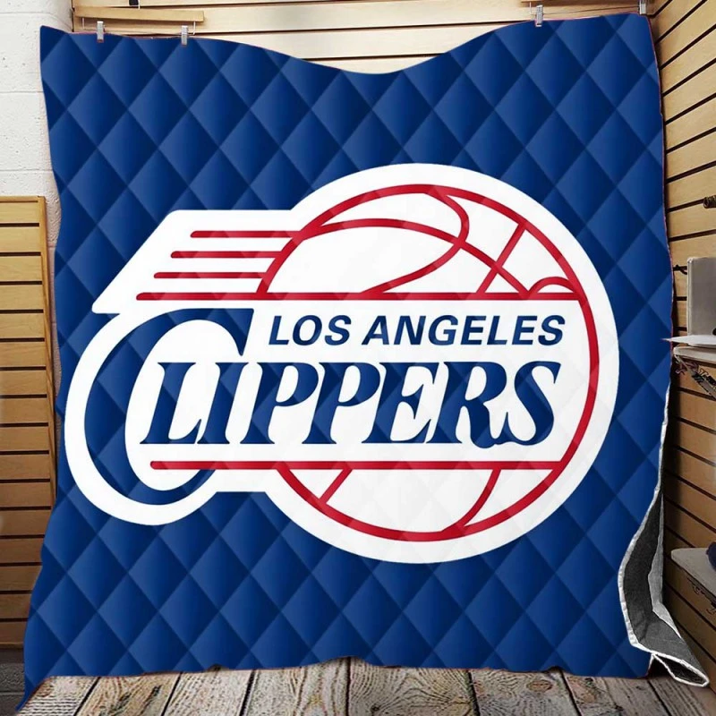 Los Angeles Clippers Excellent NBA Basketball Club Quilt Blanket