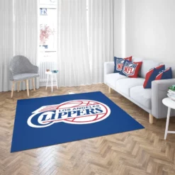 Los Angeles Clippers Excellent NBA Basketball Club Rug 2