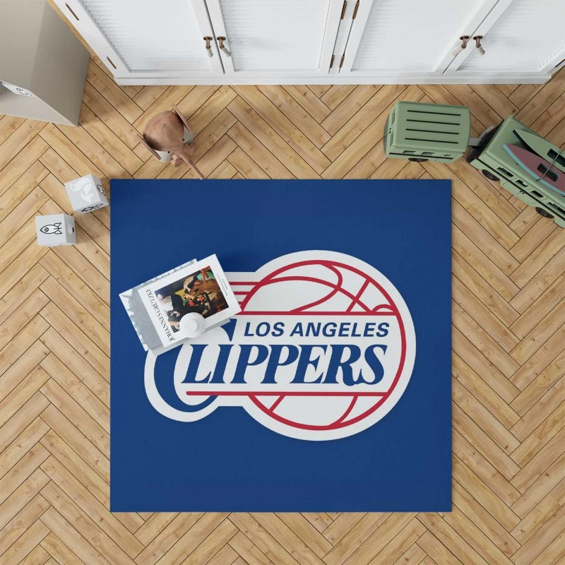 Los Angeles Clippers Excellent NBA Basketball Club Rug