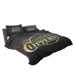 Los Angeles Clippers Professional NBA Basketball Club Bedding Set 2