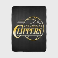 Los Angeles Clippers Professional NBA Basketball Club Fleece Blanket 1