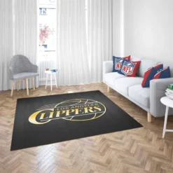 Los Angeles Clippers Professional NBA Basketball Club Rug 2