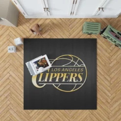 Los Angeles Clippers Professional NBA Basketball Club Rug