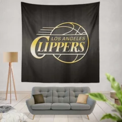 Los Angeles Clippers Professional NBA Basketball Club Tapestry