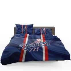 Los Angeles Dodgers American Professional Baseball Team Bedding Set