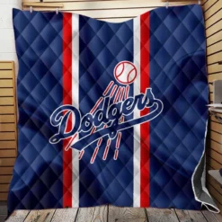 Los Angeles Dodgers American Professional Baseball Team Quilt Blanket