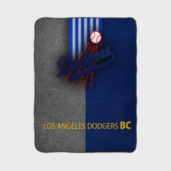 Los Angeles Dodgers Excellent MLB Baseball Club Fleece Blanket 1