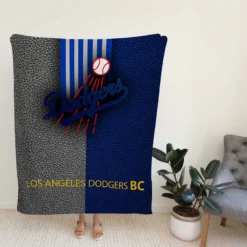 Los Angeles Dodgers Excellent MLB Baseball Club Fleece Blanket