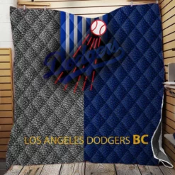 Los Angeles Dodgers Excellent MLB Baseball Club Quilt Blanket