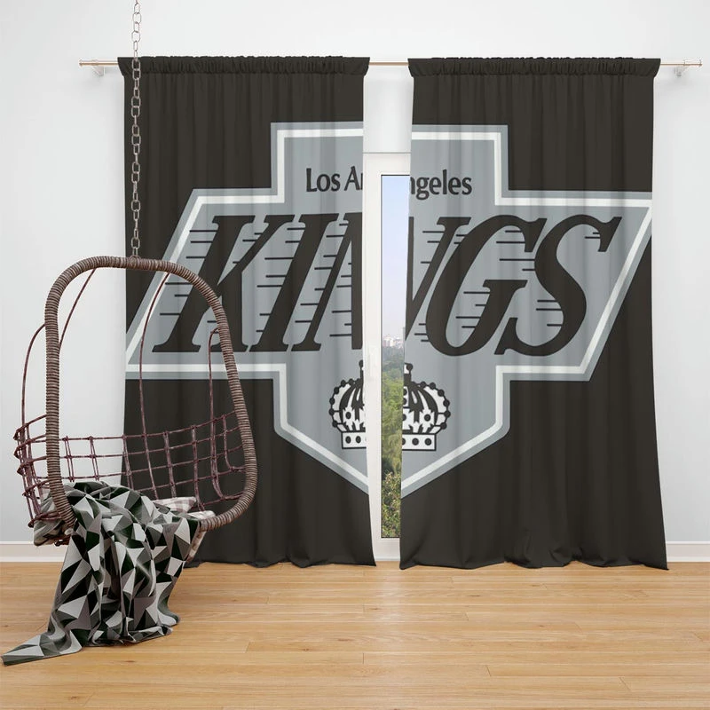 Los Angeles Kings professional ice hockey team Window Curtain