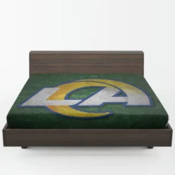 Los Angeles Rams Awarded NFL Expansion Franchise Fitted Sheet 1