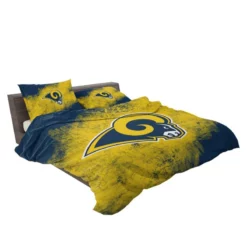 Los Angeles Rams Energetic NFL Club Bedding Set 2