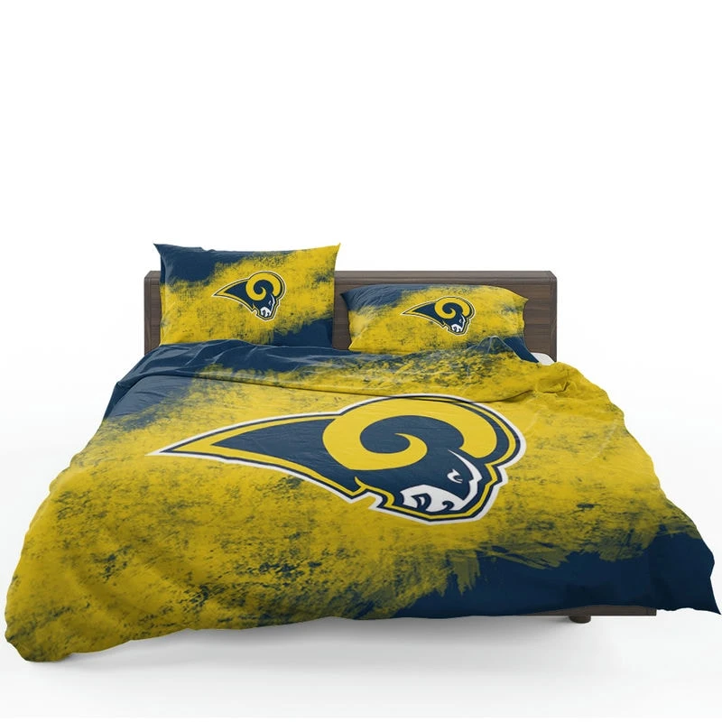 Los Angeles Rams Energetic NFL Club Bedding Set