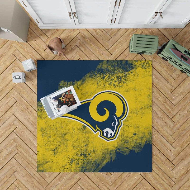 Los Angeles Rams Energetic NFL Club Rug