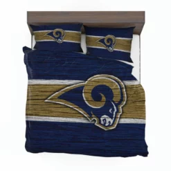 Los Angeles Rams NFL Club Logo Bedding Set 1