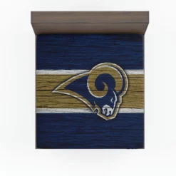 Los Angeles Rams NFL Club Logo Fitted Sheet