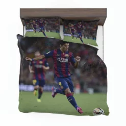 Luis Suarez Barcelona Star Soccer player Bedding Set 1