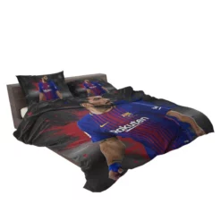 Luis Suarez Encouraging Barca Player Bedding Set 2