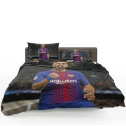 Luis Suarez Powerful Barcelona Club Player Bedding Set