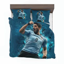 Luis Suarez Premier League Golden Boot Player Bedding Set 1