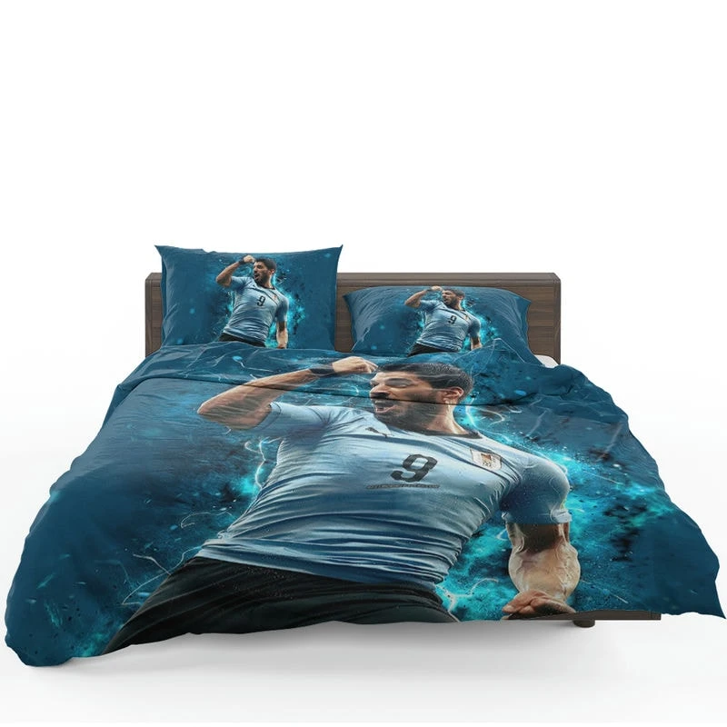 Luis Suarez Premier League Golden Boot Player Bedding Set