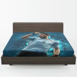 Luis Suarez Premier League Golden Boot Player Fitted Sheet 1