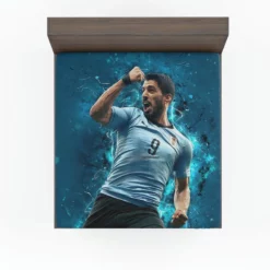 Luis Suarez Premier League Golden Boot Player Fitted Sheet