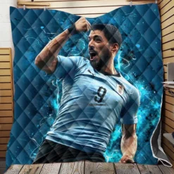 Luis Suarez Premier League Golden Boot Player Quilt Blanket