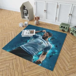 Luis Suarez Premier League Golden Boot Player Rug 1