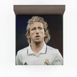 Luka Modric Competitive Real Madrid Player Fitted Sheet