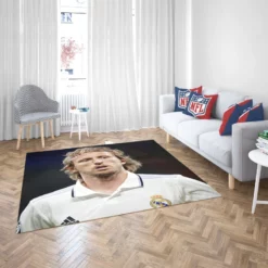 Luka Modric Competitive Real Madrid Player Rug 2