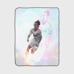 Luka Modric Croatian professional football Player Fleece Blanket 1