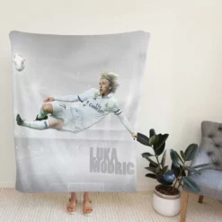 Luka Modric Popular Soccer Player Fleece Blanket