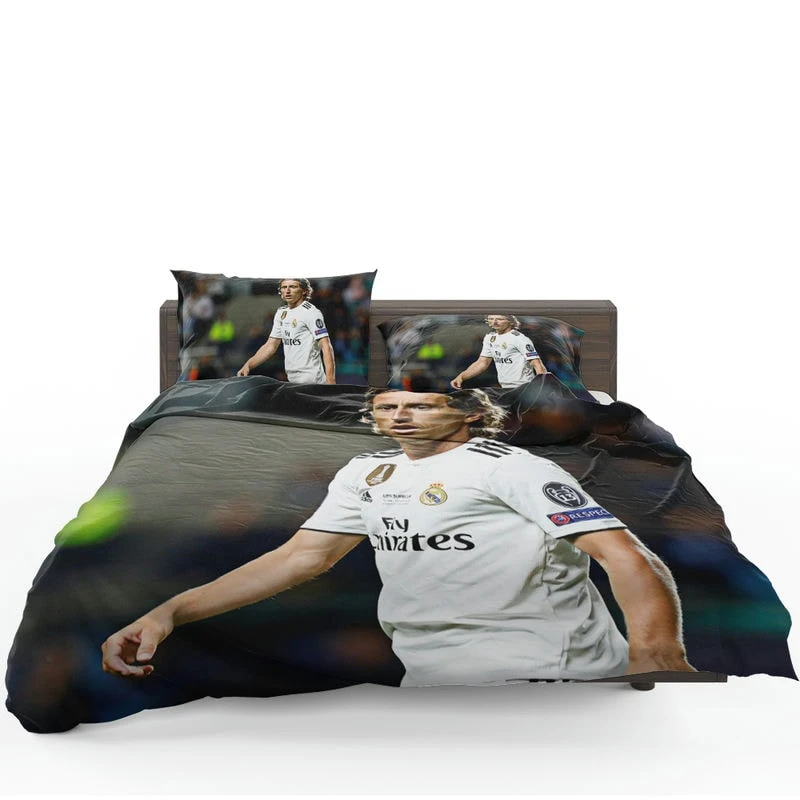 Luka Modric Powerful Football Player Bedding Set